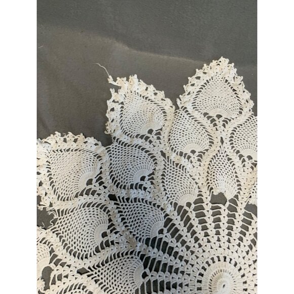 Handmade Crochet Lace Doily For Home Decor - Picture 4 of 15